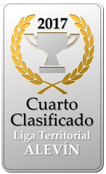 2017  Cuarto Clasificado  Liga Territorial ALEVÍN